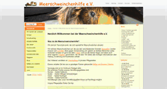 Desktop Screenshot of meerschweinchenhilfe.de